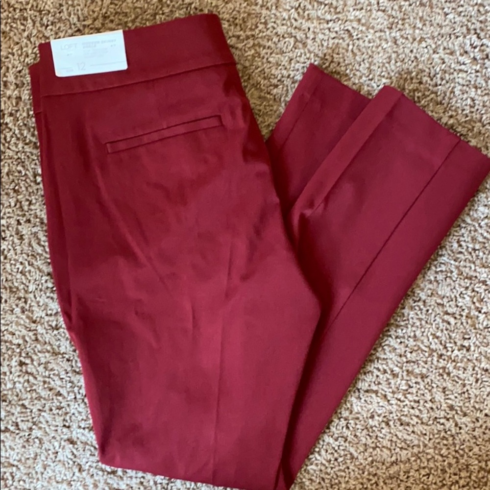 NWT Loft modern skinny ankle pants